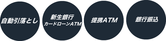 レイクアルサの返済方法