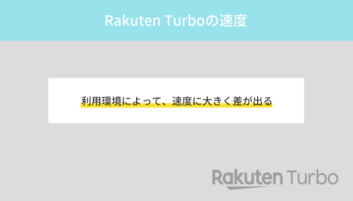 Rakuten Turbo(楽天モバイルのホームルーター)の速度はどう？実際に測ってみた